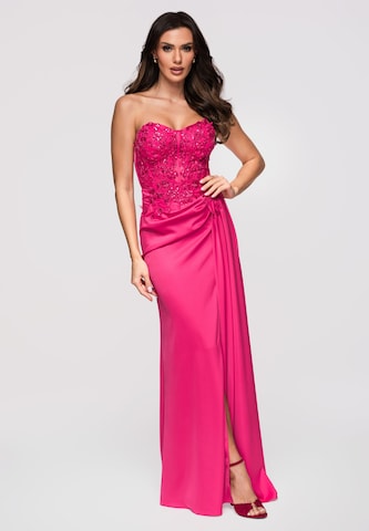Ombre Evening dress in Pink