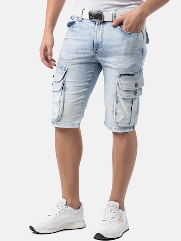 Regular Pantalon 'CK306' CIPO & BAXX en bleu