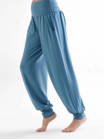 True North Loose fit Pants 'Yogahose' in Blue