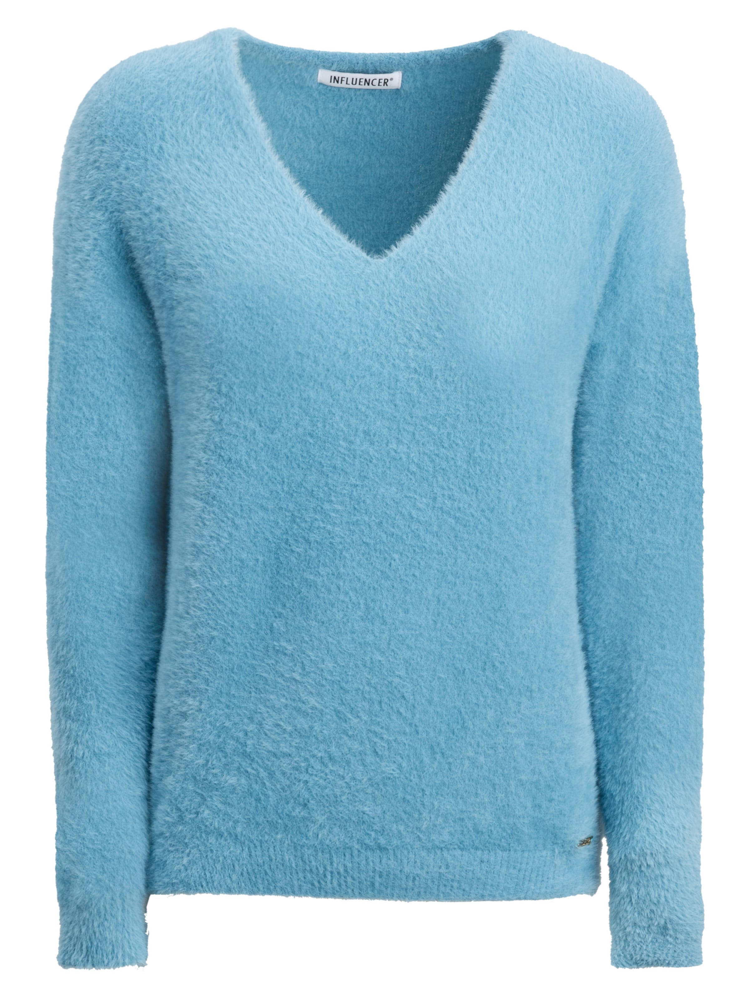 Influencer - Jersey en azul: frente