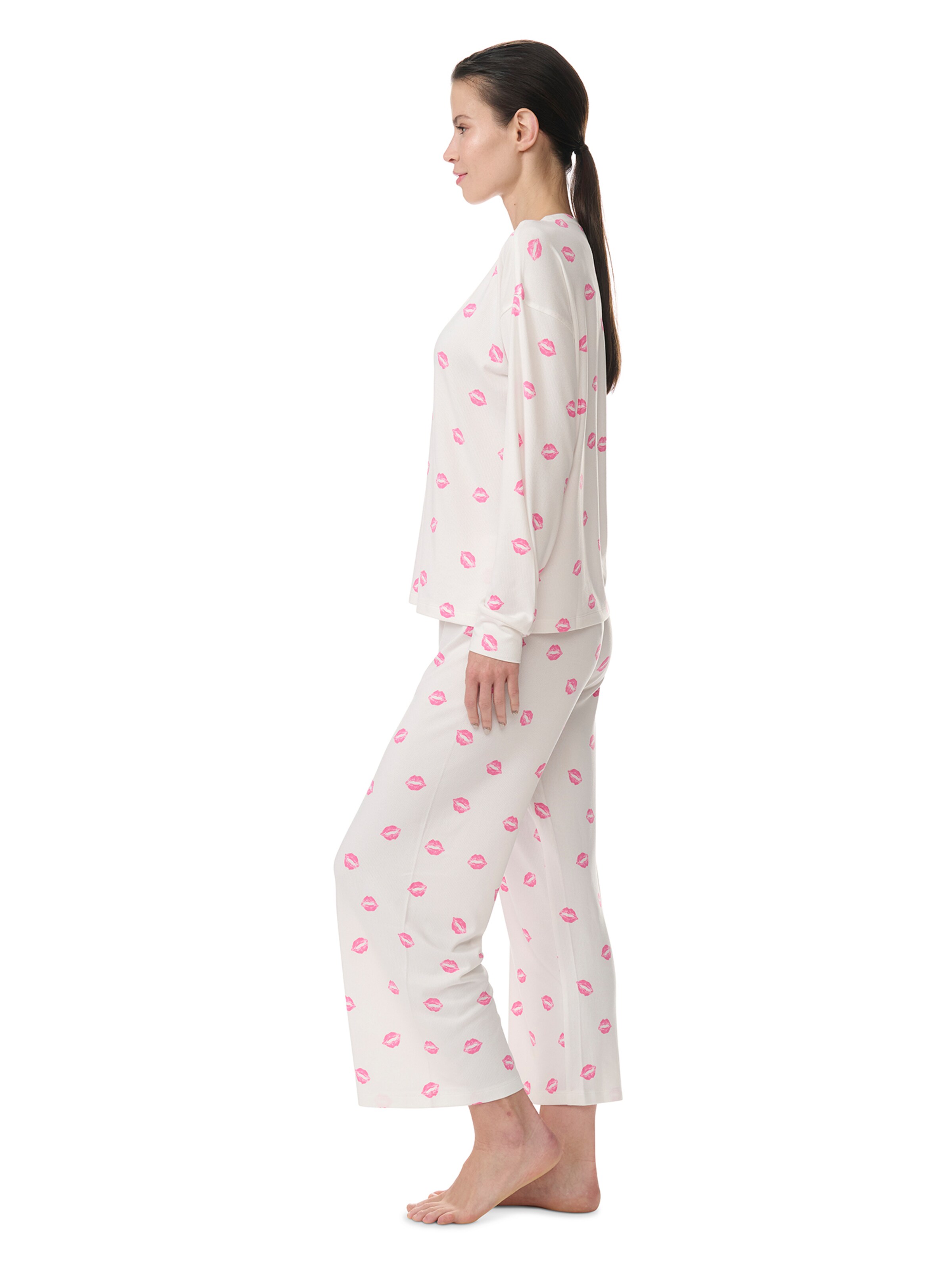 PJ Salvage Pajama ' l/s - P.J. Salvage Special ' in White