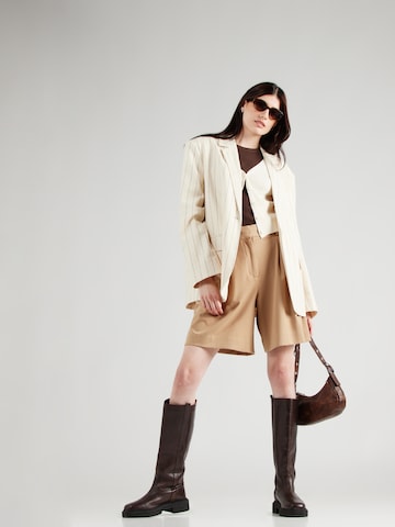 VERO MODA Pletena jopa 'Glory' | bež barva