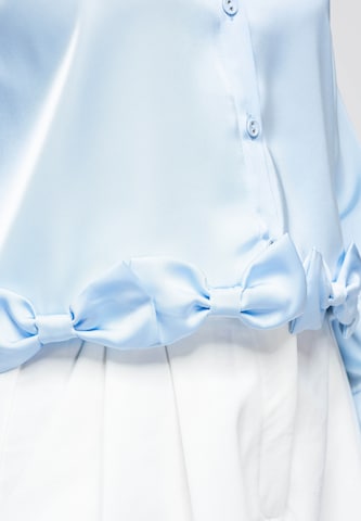 Ombre Blouse 'OW-SH-E0059' in Blauw