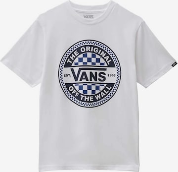 T-Shirt VANS en blanc : devant