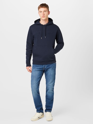 Hackett London Sweatshirt i blå