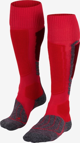 FALKE Athletic Socks 'SK1 Comfort' in Red: front