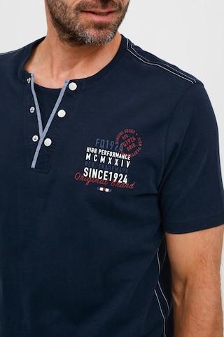 FQ1924 Shirt 'RUDOLF' in Blauw