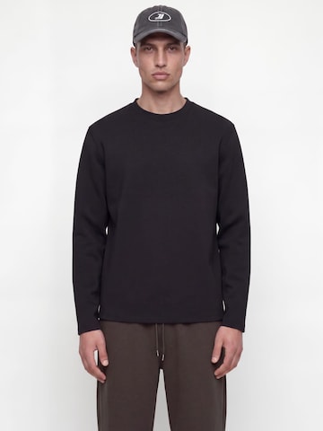 JACK & JONES - Camiseta 'Legacy' en negro: frente