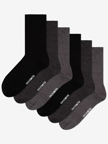 Occulto Socks 'Oliver' in Grey