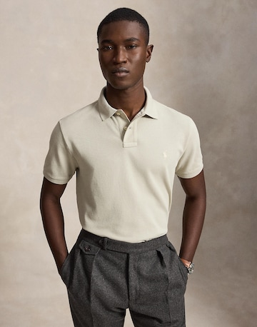 T-Shirt Polo Ralph Lauren en gris : devant
