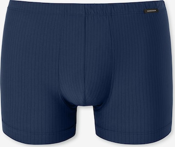 SCHIESSER Trunk ' Pure Micro ' in Blau: Vorderseite