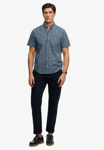 Fit confort Chemise Superdry & Co en bleu