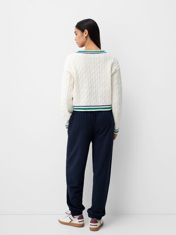 Tapered Pantaloni di Bershka in blu