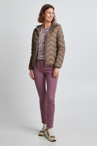 Fransa Between-Season Jacket 'FRBAPADDING' in Brown