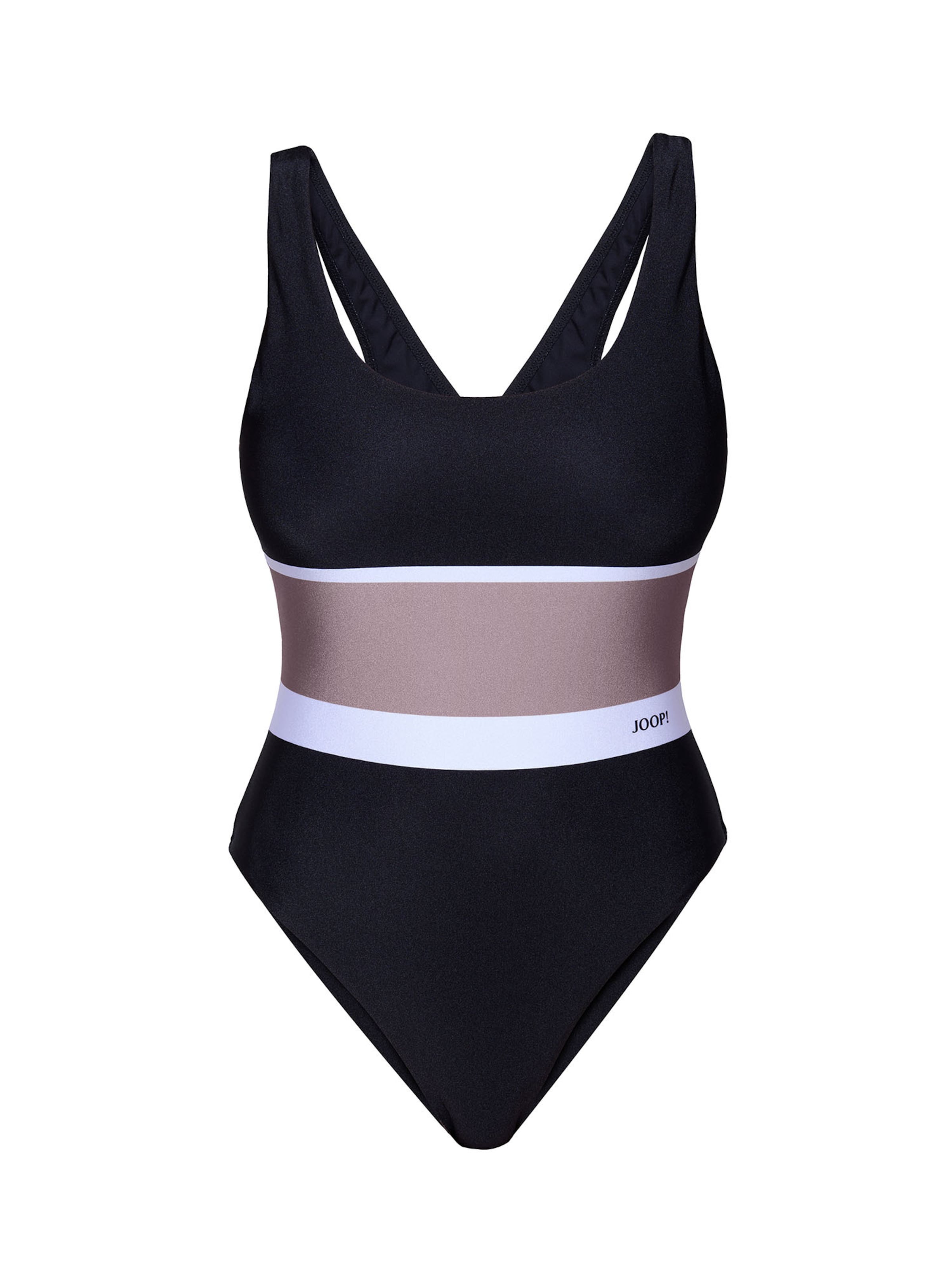 JOOP! Bustier Badpak 'Eleganz' in Beige: voorkant