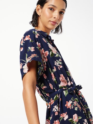 Robe-chemise 'Bumpy' VERO MODA en bleu