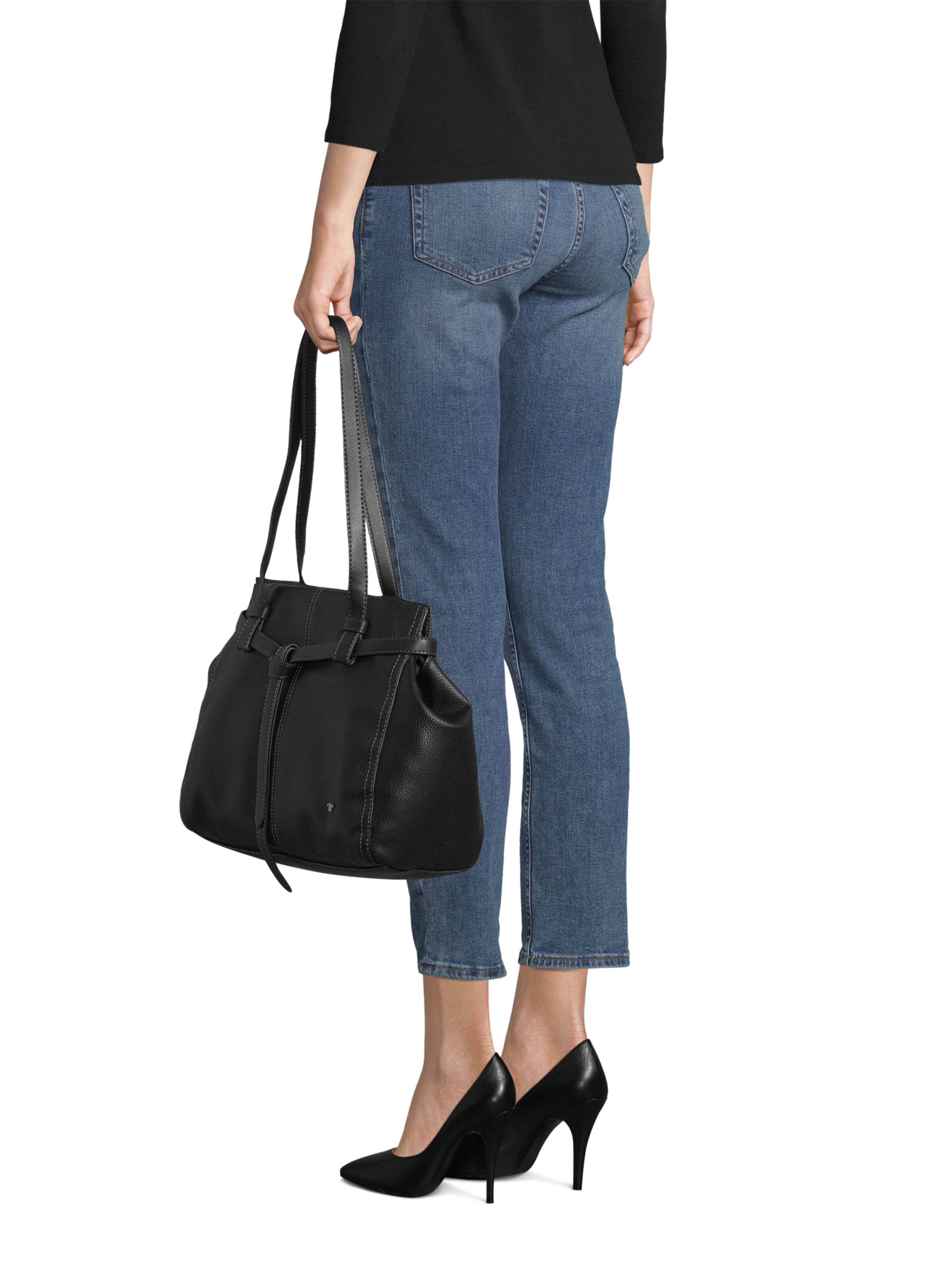 Frauen Taschen & Rucksäcke TOM TAILOR Handtasche 'Lina' in Schwarz - WP47403 Frauen Taschen & Rucksäcke TOM TAILOR Handtasche 'Lina' in Schwarz - WP47403