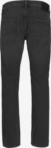 JACK & JONES Loosefit Jeans 'Mike' in Schwarz