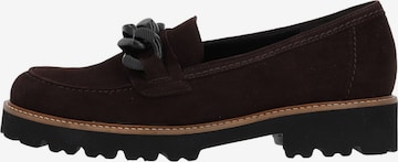 GABOR Classic Flats in Brown: front