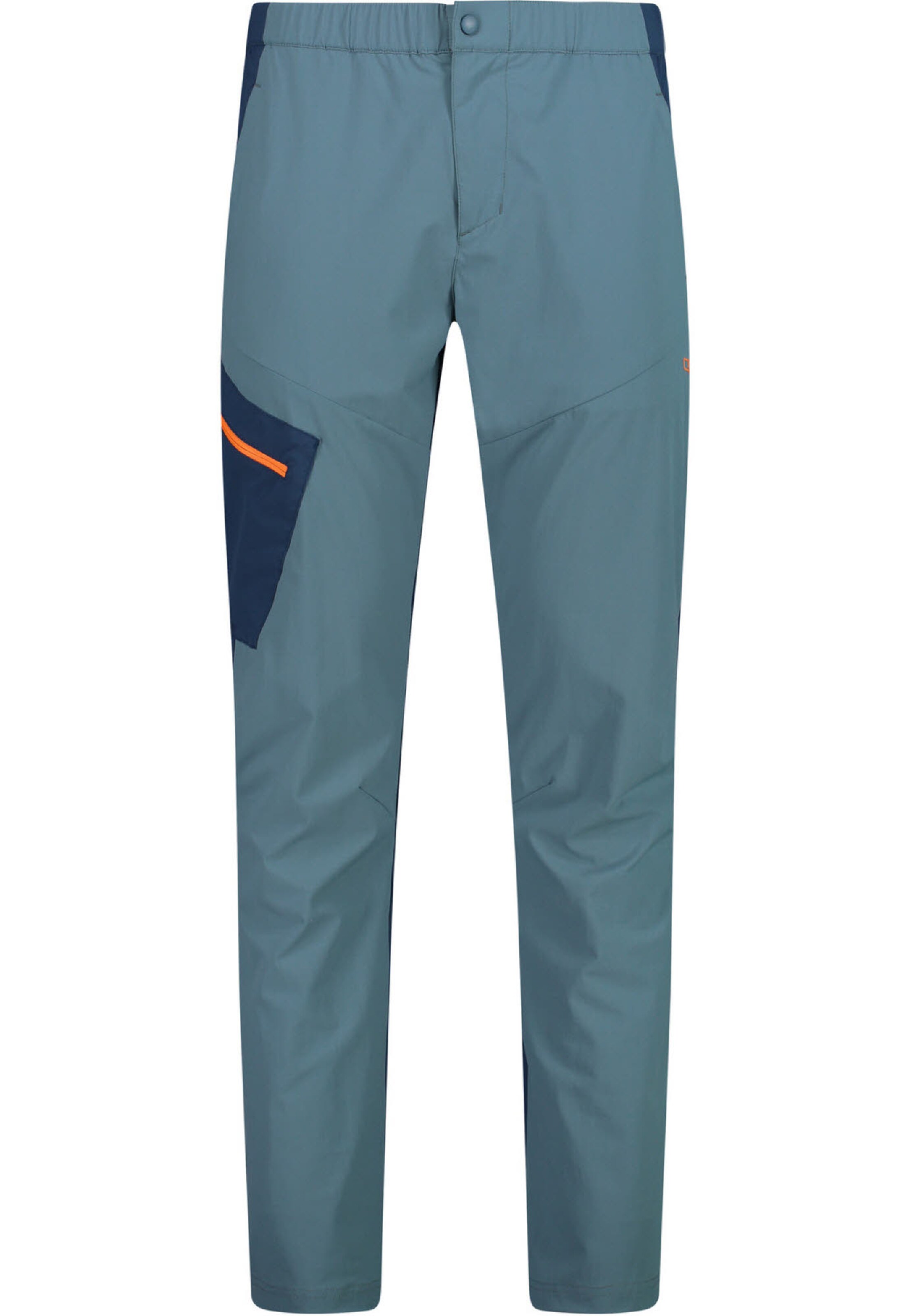 CMP Regular Outdoor Pants in Blue: front