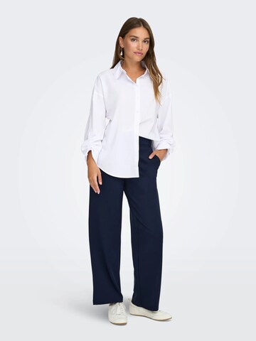 ONLY Baggy Broek 'poptrash' in Blauw: voorkant