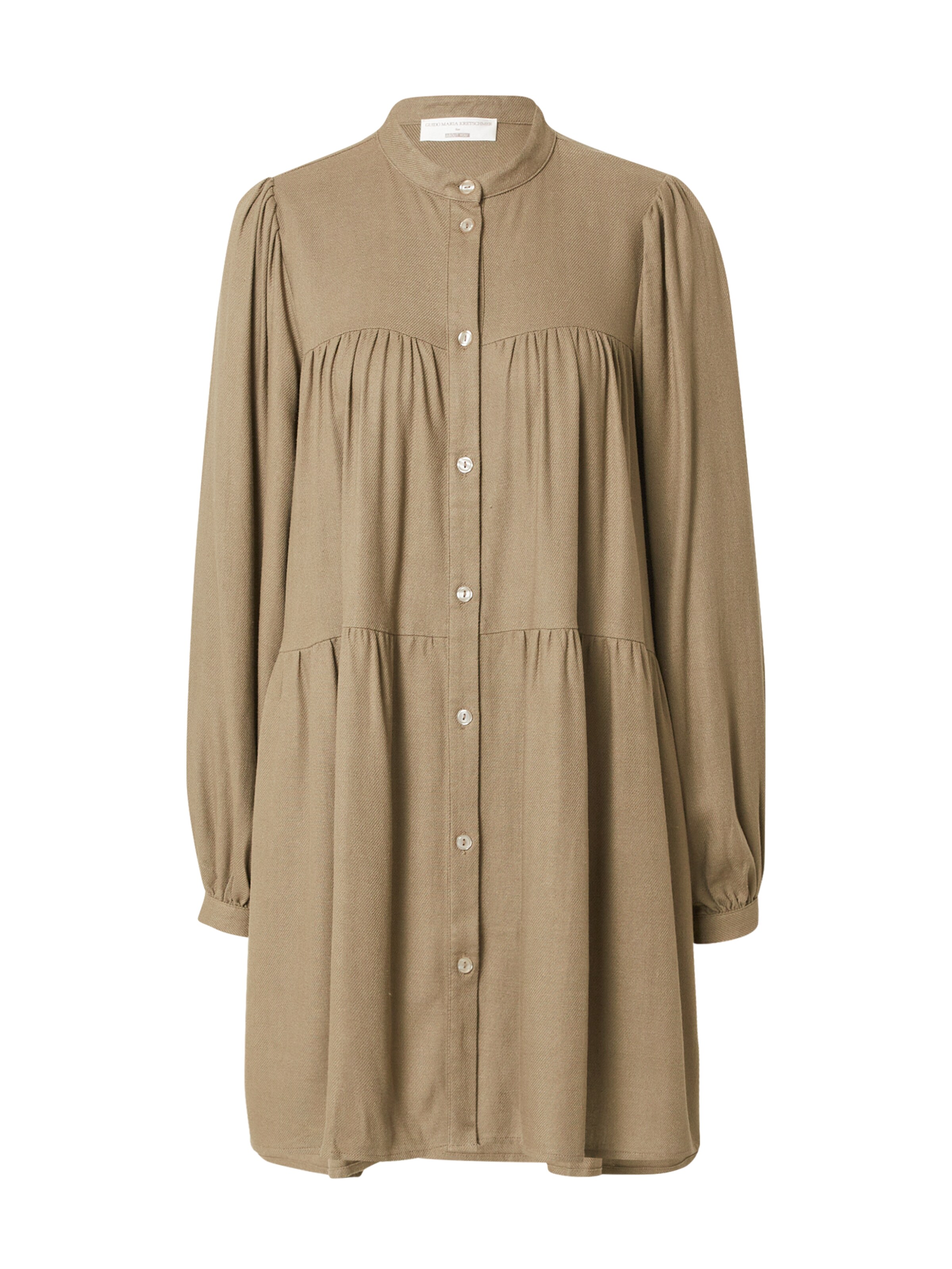 Guido Maria Kretschmer Women Рокля тип риза 'Mala' в бежово: отпред