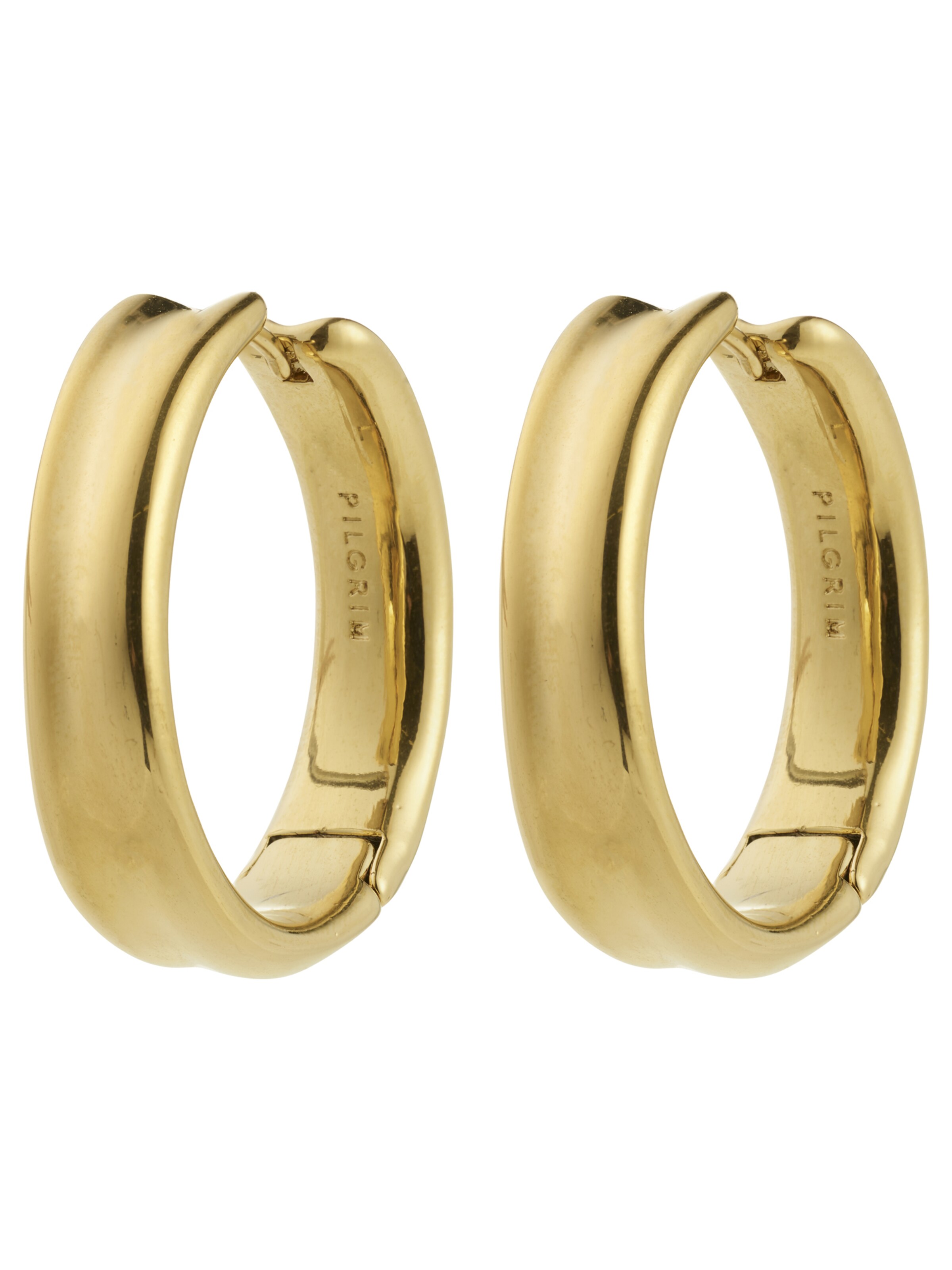 Pilgrim Örhängen ' Kayden ' i guld: framsida