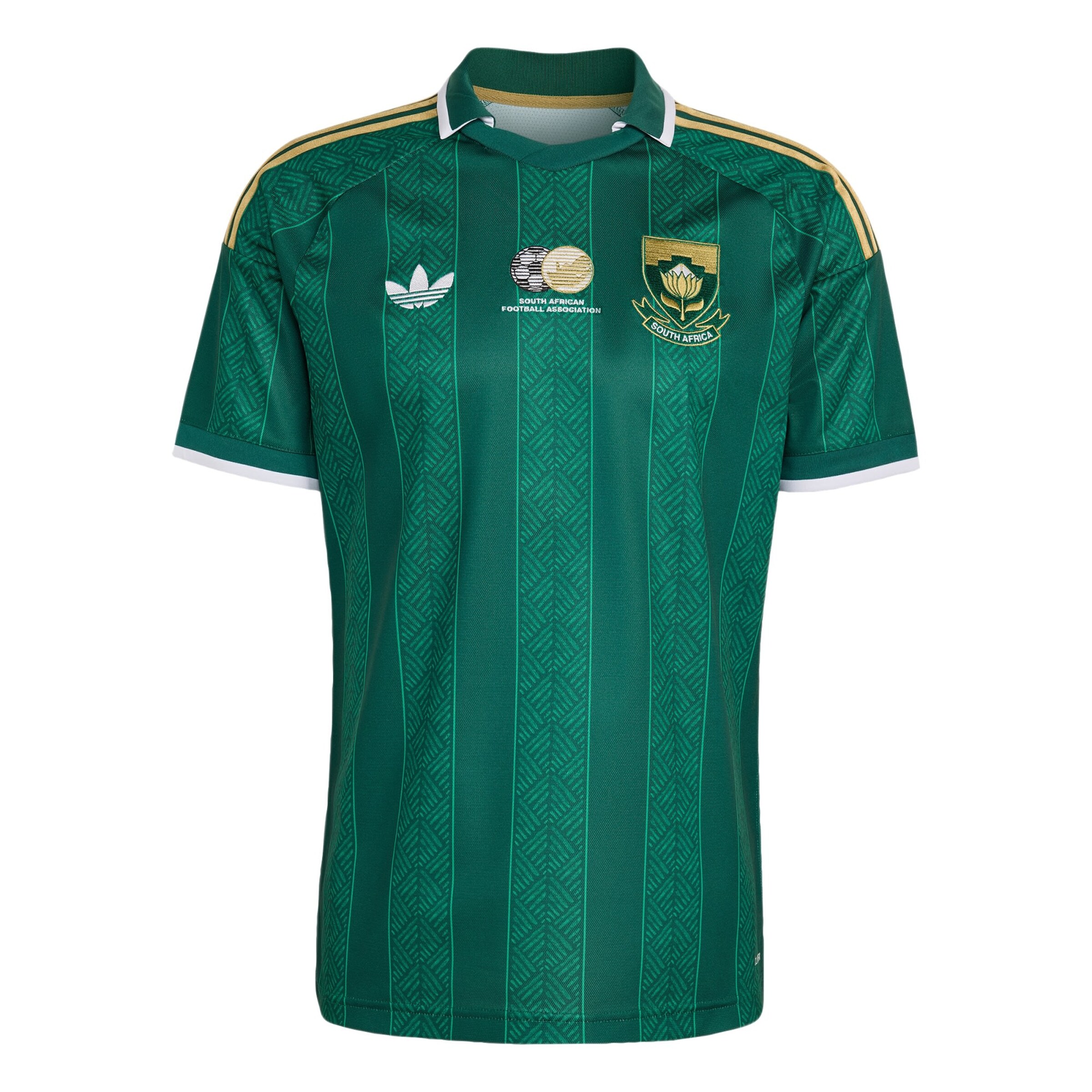 ADIDAS PERFORMANCE Camiseta de fútbol 'Südafrika 26' en XXS-XS en oro / lima / verde oscuro / blanco, Vista del producto