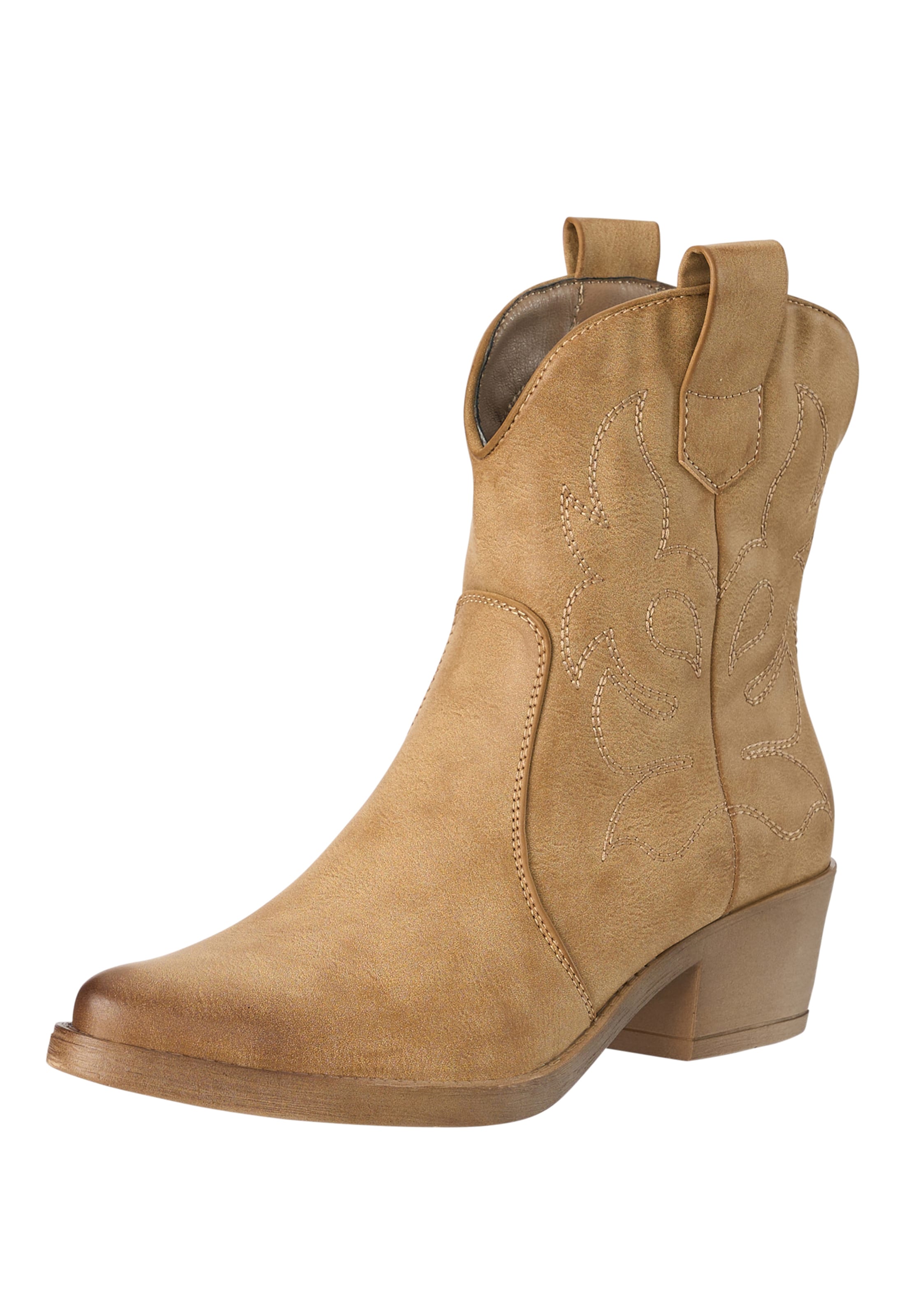 Salinyang Cowboylaarzen in Groen: voorkant