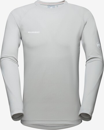 MAMMUT Performance Shirt 'Aegility' in Grey: front
