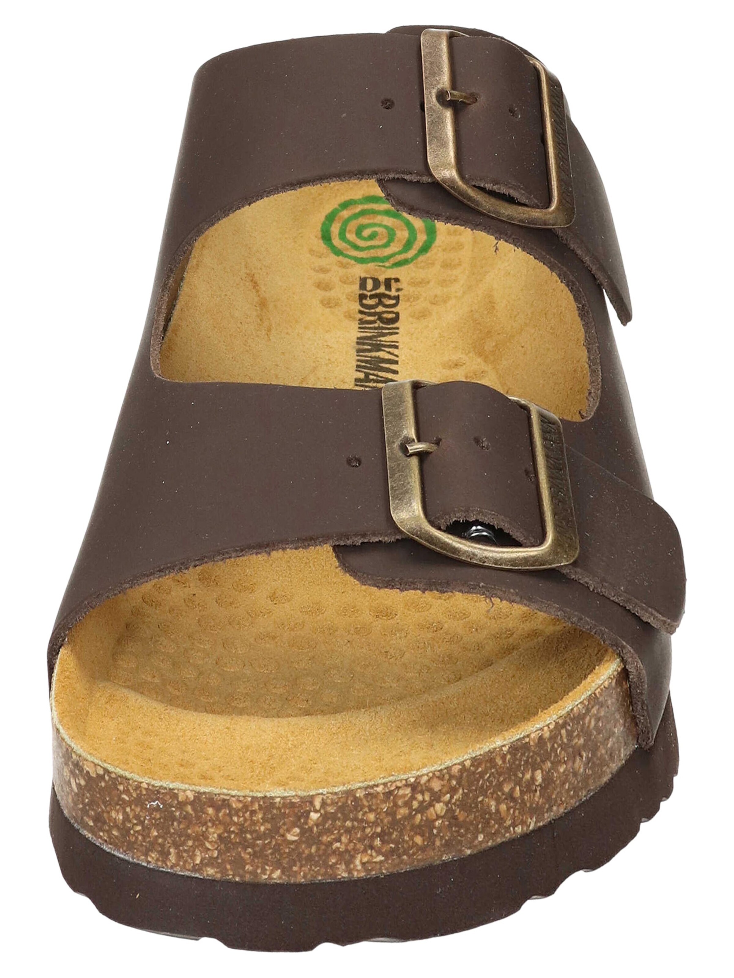 DR. BRINKMANN Mules 'Bonillo' in Brown