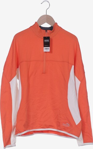 Löffler Sweatshirt & Zip-Up Hoodie in XXL in Orange: front