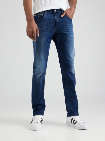 REPLAY Regular Jeans 'GROVER' in Blauw: voorkant