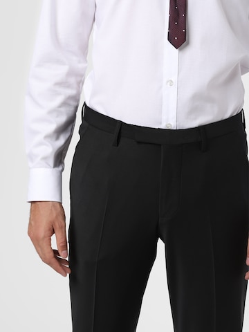 Coupe slim Pantalon à plis CINQUE en noir