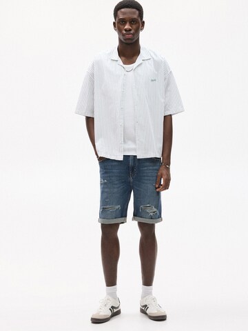 Regular Jean Pull&Bear en bleu
