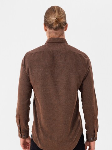 By Diess Collection Regular fit Skjorta i brun