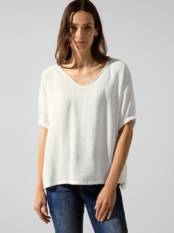 STREET ONE - Blusa en blanco: frente