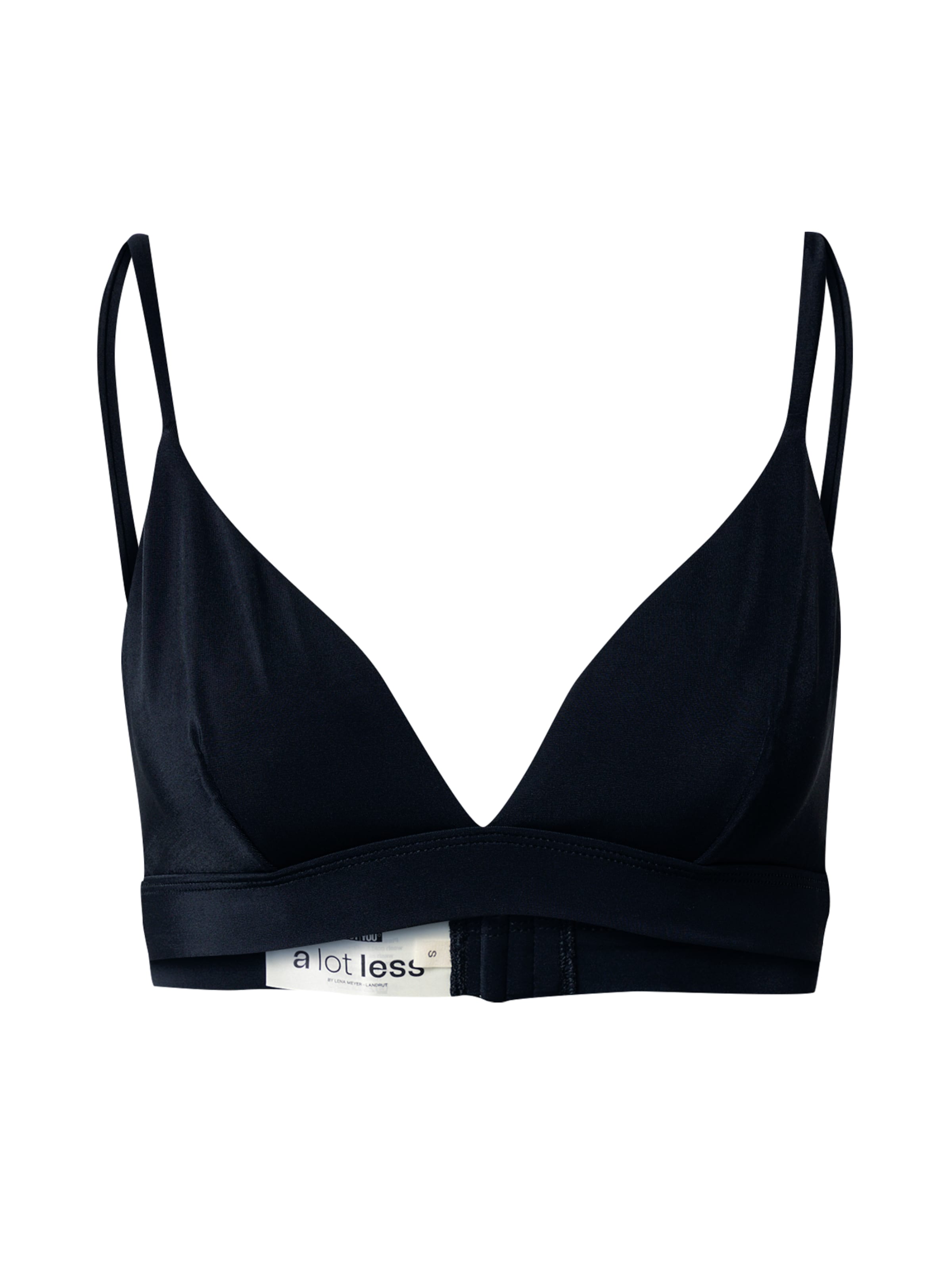 Triangolo Top per bikini &#x27;Jara&#x27; di A LOT LESS in nero: frontale