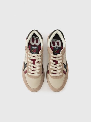 Pepe Jeans Sneakers 'BRIT FLYER' in Beige