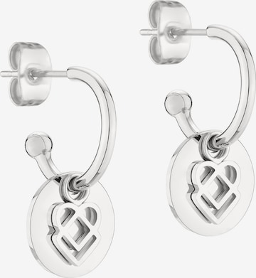 Boucles d'oreilles Liebeskind Berlin en argent : devant