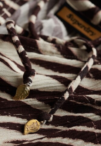 Robe Superdry en marron