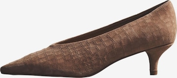 Escarpins The Set en beige : devant