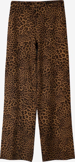 Pantaloni Bershka pe maro / negru, Vizualizare produs