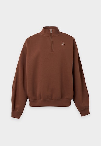 Felpa 'Brooklyn Fleece' di Jordan in marrone: frontale