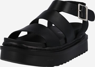 Madden Girl Strap Sandals 'Dazze' in Black: front