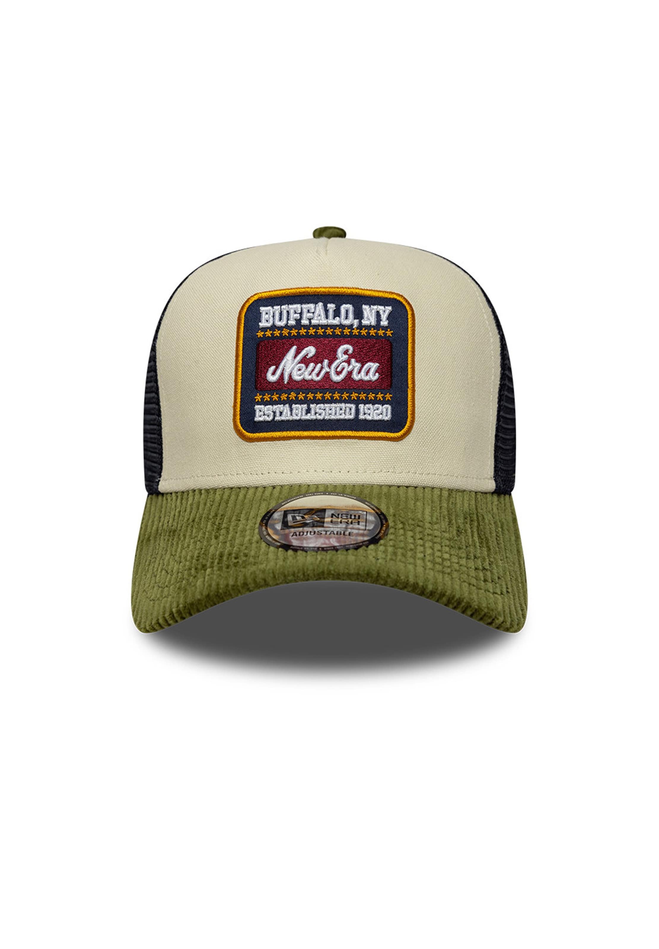 NEW ERA - Boné '9FORTY Patch Cord' em bege: frente