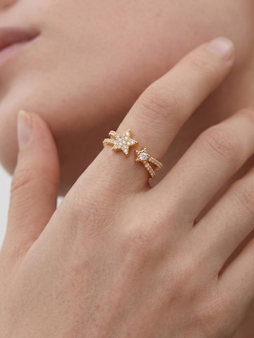 Luxenter Ring 'Helmsu'‌‌‌‌‌‌‌‌ in Gold