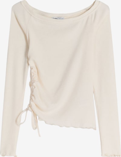 Bershka Majica u ecru/prljavo bijela, Pregled proizvoda