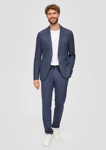 Coupe slim Pantalon s.Oliver BLACK LABEL en bleu