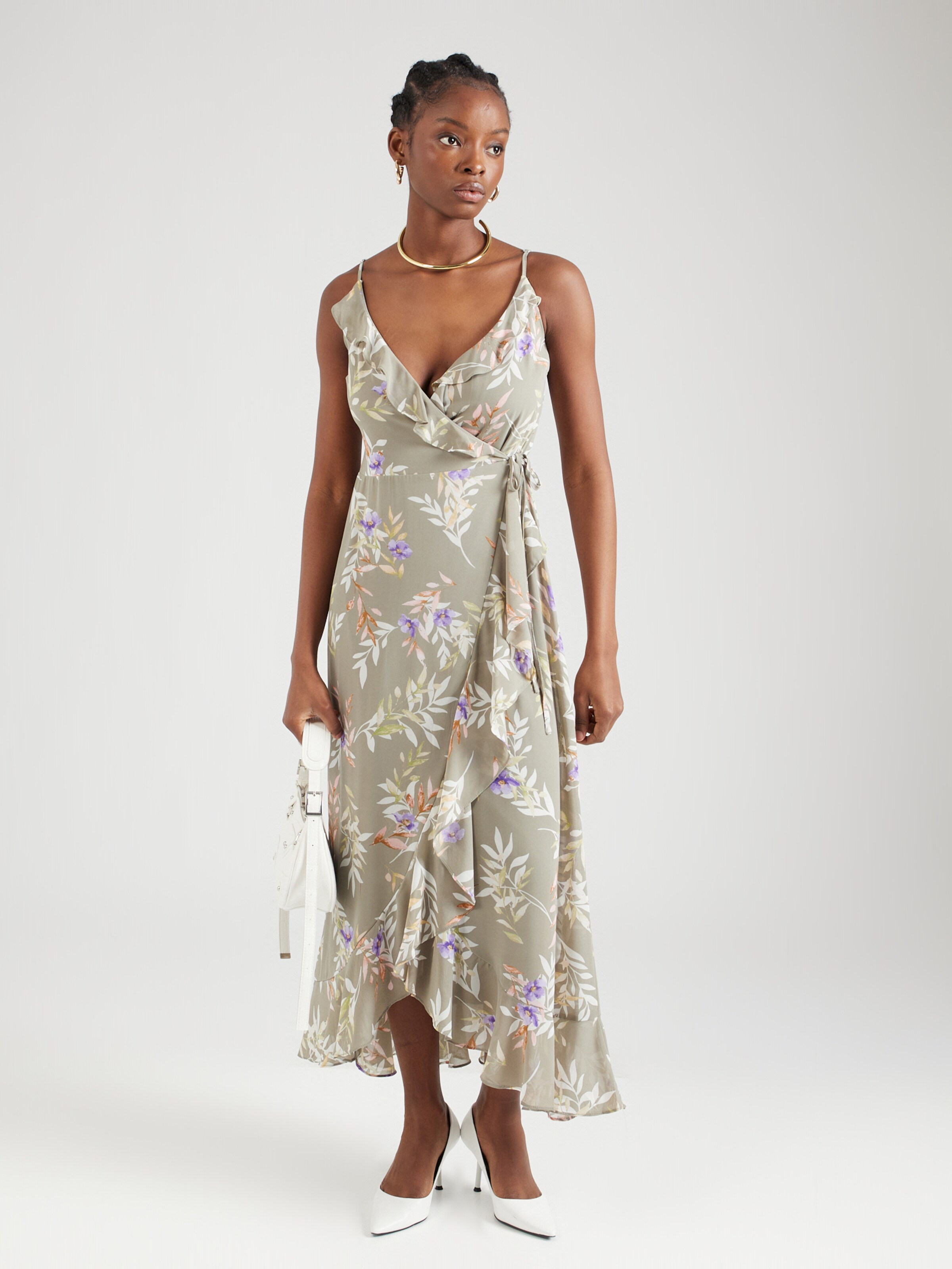 ABOUT YOU Jurk Soraya in Groen Gemengde Kleuren ABOUT YOU